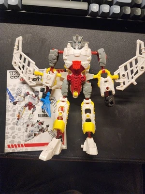 Transformers Construct-Bots SILVERBOLT 39 pieces Scout Class E1:05 Hasbro 2013  - Image 1 of 2