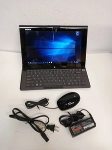 Sony Vaio Laptop SVD112A1WL Intel Core i5-3337U 1.8GHz 6GB 128GB SSD W10 *Read* - Picture 1 of 12