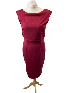 Mulberry round neck sleeveless midi dress womens size 10 (EU10) - Picture 1 of 7