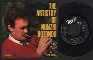 7" THE ARTISTRY OF NUNZIO ROTONDO 1959 HALF NELSON +2 JAZZ EPM 20106 VG/VG - Imagen 1 de 1