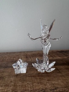 Swarovski Disney Tinkerbell Crystal Figurina 2008 Edizione Limitata 905780 Nuovo con scatola - Foto 1 di 14