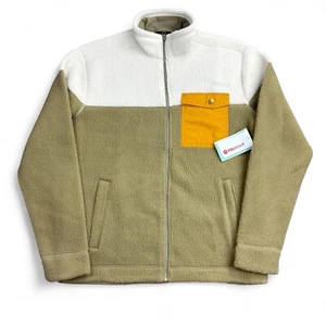 Marmot Aros Jacket Mens Medium Oatmeal Fleece Full Zip Up Outdoor Hiking New NWT - Picture 1 of 13