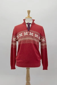 NWT$3950 Brunello Cucinelli Men 100% Cashmere 1/2 Zip Sweater Size 48/ 38US A252 - Picture 1 of 9