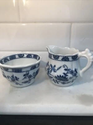 Vienna Woods Sugar And Milk Set Blue And White Mini - Image 1 of 4