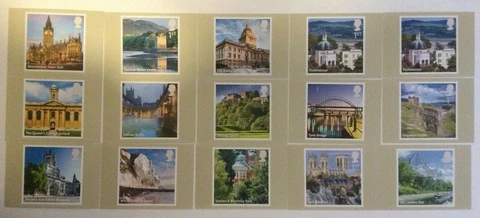 PHQ stamp Postcards 2012  UK A-Z part 2 Cover