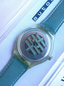 Swatch Automatique Sag103 Good Fortune Cuir Neuf - Bild 1 von 2