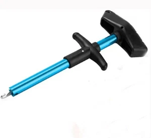 Teal Fish Hook Remover T-Shaped Hook Puller Fish Hook Separator Fishing Tool - Picture 1 of 16