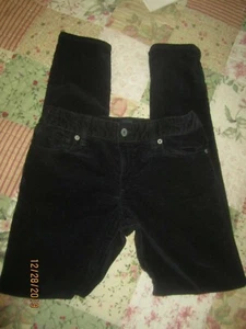 EUC GAP Kids Denim Girls Stretch Super Skinny Pants Black Size 12 - Picture 1 of 3