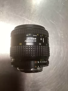 Nikon Nikkor Auto Focus 35-80mm f/4-5.6 D Zoom Lens, Black - Picture 1 of 3