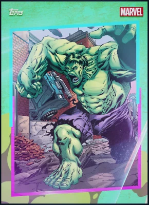 Hulk Bigger They Are Vibrant Award  Topps Marvel Collect Digital card - Image 1 of 4