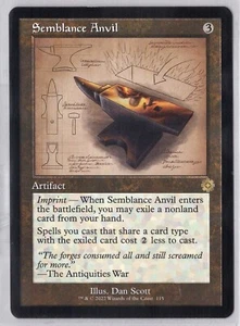 1x Semblance Anvil - The Brothers' War Retro Artifacts - Near Mint - Imagen 1 de 1