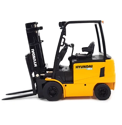 HYUNDAI 1/29 25B FORKLIFT TRUCK Die-Cast Construction Miniature High Quality - Image 1 of 4