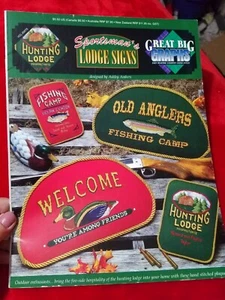 Sportsman Lodge Signs Cross Stitch Pattern Great Big Graphs - Picture 1 of 2