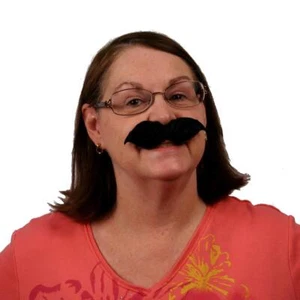 Handlebar Costume Moustache - Black - Picture 1 of 1