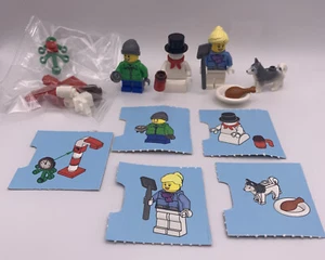 LEGO Snowman Boy Girl Dog Mini Fig Lego City Advent Calender 2018 602201-NEW - Picture 1 of 7