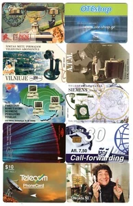 TK0025 - Tarjetas telefónicas diferentes países - Temas: telecomunicaciones - Imagen 1 de 1