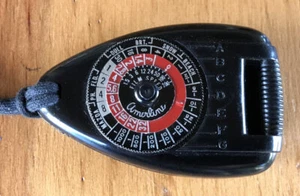 Amerline Extinction meter light meter cine movie, antique vintage camera photo - Picture 1 of 2