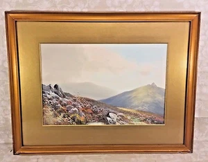 British School Watercolor & Tempera Painting Donhmoor Lower Himalayas - Picture 1 of 8