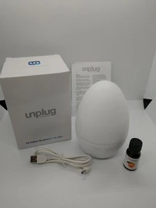 Unplug Meditation Essential Oil Diffuser - Aromatherapy FabFitFun with Happy oil - Picture 1 of 3