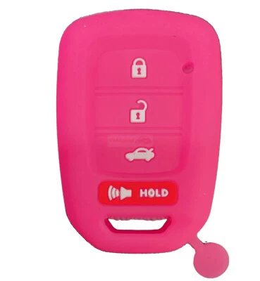Подходит для Honda HR-V Accord CRV Civic Jazz 4 кнопки дистанционный брелок силиконовый чехол - Изображение 1 из 4