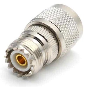 N Typ Stecker auf SO239 PL259 Buchse Konverter Adapter Kupplung   - Bild 1 von 4