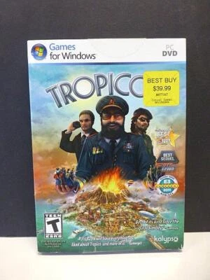 Mint Sealed Tropico4 Game Windows 7 Vista PC TROPICO Kalypso - Image 1 of 3