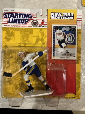 1994 Starting Lineup Brett Hull St Louis Blues Hockey NHL Cover