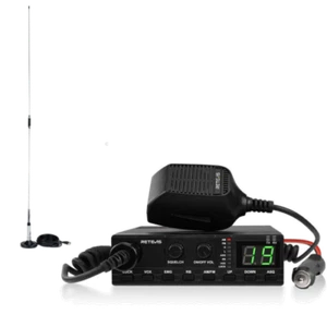 Retevis MB62 40-kanałowy 4W CB AM / FM Mobilne radio Kanał 9/19 - Zdjęcie 1 z 18