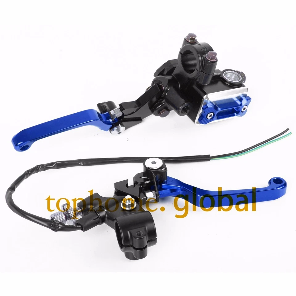 Palancas de depósito de cilindro maestro de freno de 7/8" para Yamaha YZ80/85 YZ125 YZ250/F Foto 1 de 4