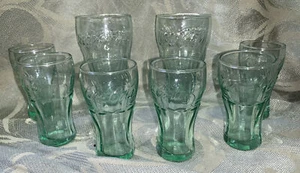 Libbey Coca-Cola Set di 8 bicchieri verdi - 6@3,5” bicchieri da succo e 2@4,5” - Foto 1 di 4