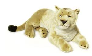 Peluche WWF leona (acostado, 81 cm) realista gato grande peluche león león - Imagen 1 de 1
