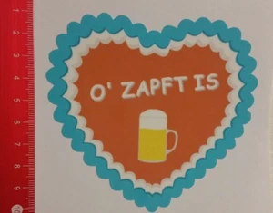 Pegatina/pegatina: corazón de pan de jengibre O' Zapft is Volksfest Baviera octubre (1003175) - Imagen 1 de 1