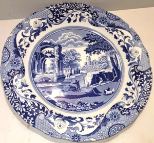 Spode Blue Italian - 10,3/8" Dinner Plate. - Picture 1 of 2