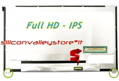 Display Slim Led Full HD Compatibile NV140FHM-N47 | N140HCE-E52 N140HCE-G52 C1 - Image 1 of 2