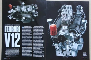 Original CC 2003 extracted mag article: FERRARI V12 Legendary Engines - Picture 1 of 2