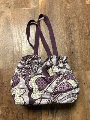 Bolso de almuerzo Thirty-One térmico ajustado - estampado cachemir - púrpura/bronceado Foto 1 de 4