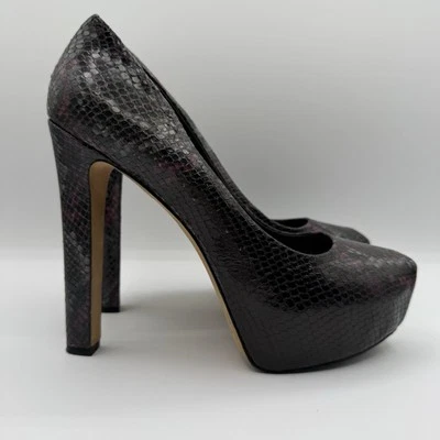 Bombas de plataforma oculta Brian Atwood Savita Snake talla 9,5 Foto 1 de 4