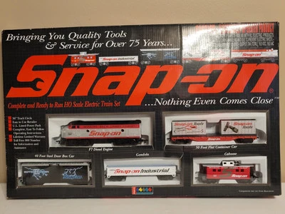 Vintage  NIB 1997 Snap-On Tools  Toy Train Set Intimidator 8887 - Image 1 of 4
