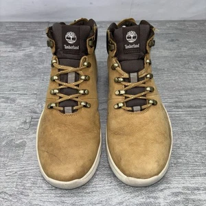 Timberland Boltero Mens Boots Size 10 US Tan Nubuck Mid Hiker Hiking A1R1V - Picture 1 of 14