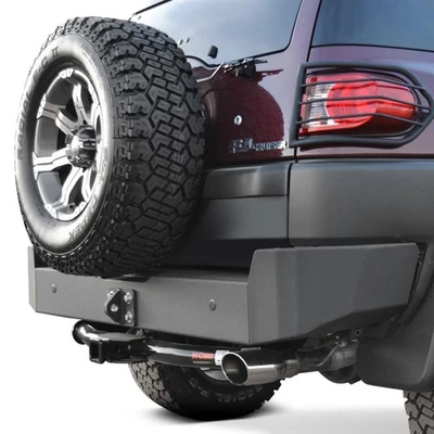 For Toyota FJ Cruiser 2007-2014 Body Armor 4x4 Full Width Black Rear HD Bumper Foto 1 de 4