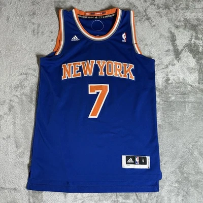 New York Knicks Carmelo Anthony #7 Adidas Mens Jersey Sz Small +2 Length - Image 1 of 4
