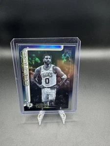 2025-26 Topps Baloncesto Jayson Tatum Blackout Parallel Black Friday Target SP - Imagen 1 de 2