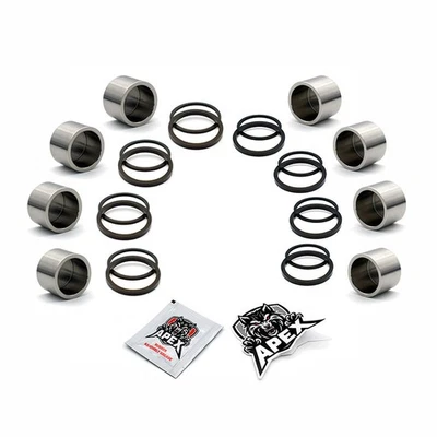 CBR900 RR Fireblade RRX 1999 Brake Caliper Pistons Seals Honda Front Stainless Foto 1 de 4