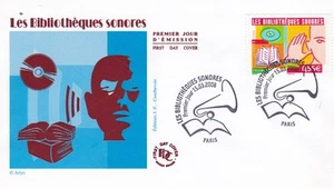 FRANCE 2008 FDC LES BLIBLIOTHEQUES SONORES YT 4160 - Imagen 1 de 1