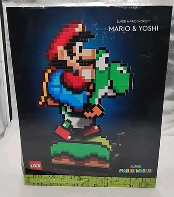 Lego 71438 Super Mario World Mario & Yoshi - New Open Box (#N1-B4) - Image 1 of 4