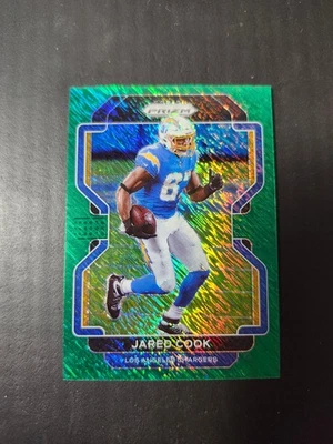 2021 Panini Prizm FOTL Jared Cook Green Shimmer Prizm /5 - Image 1 of 4