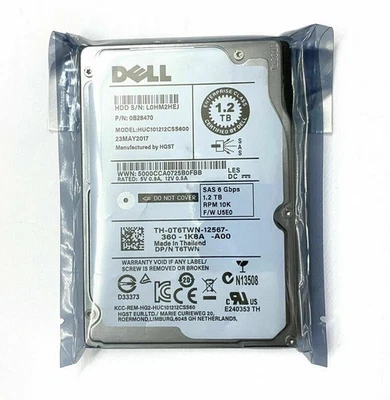 1.2TB 10K 2.5" SAS 6.0GB/s Enterprise HDD HUC101212CSS600 hard drive - Image 1 of 4