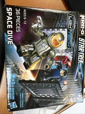 KRE-O Star Trek Deep Dive Light Tech 36 Pieces  Spock Bones Captain James Kirk - Image 1 of 4