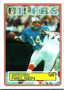 1983 TOPPS #279 GIFFORD NELSON OILERS - Picture 1 of 2