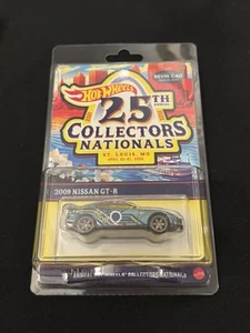 Hot Wheels 25th Nationals St Louis Dinner 2009 Nissan GT-R with Sticker IN HAND - Picture 1 of 1